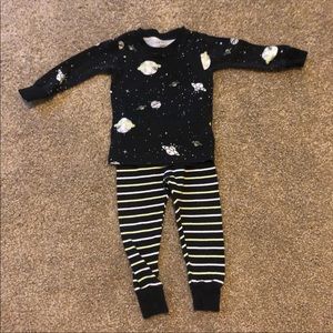 2 sets of Carters Pajamas
